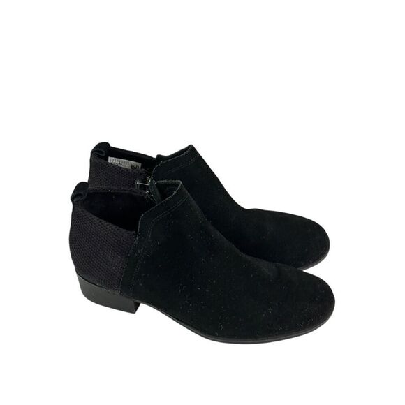 TOMS Deia Black Suede Bootie Women’s size 9 - Picture 2 of 8